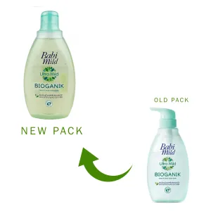 Babi Mild Ultra Mild Bioganik Head and Body Baby Bath Wash 200ml